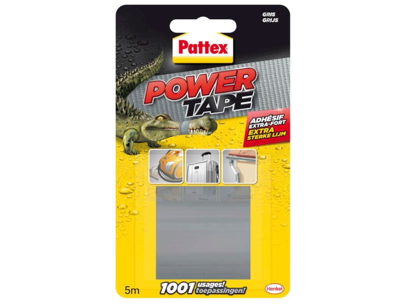 Pattex Powertape 5m x 50mm gris