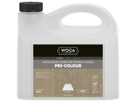 Woca Pre-Colour beits 2,5l wit 1