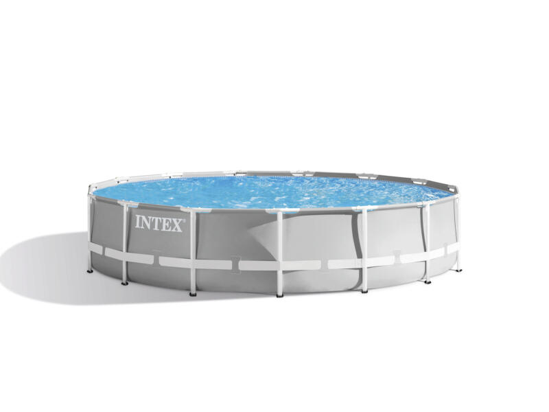 Intex Prism Frame zwembad 457x107 cm + pomp