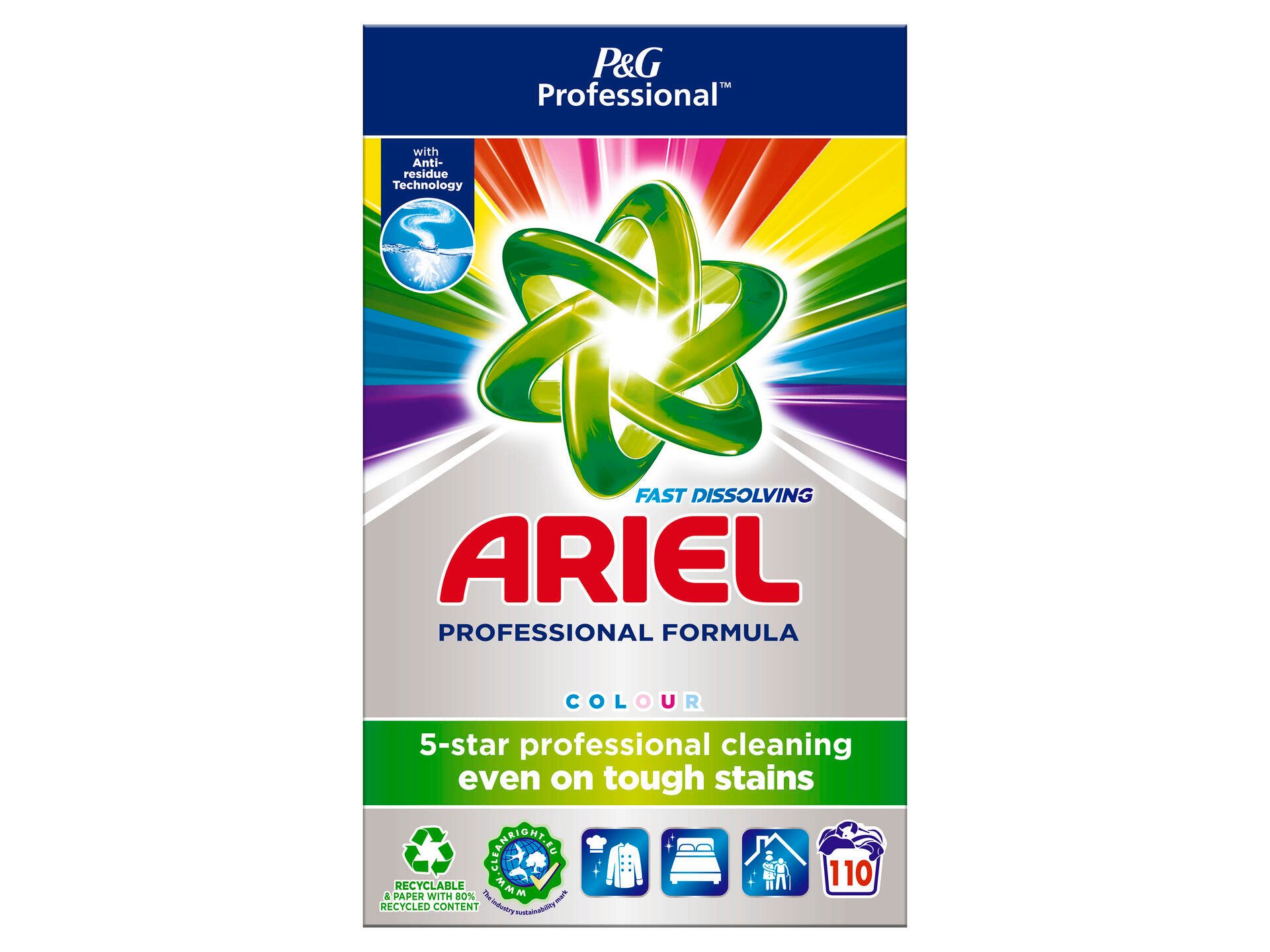 Ariel Professional Color waspoeder 7,15kg 110 doseringen