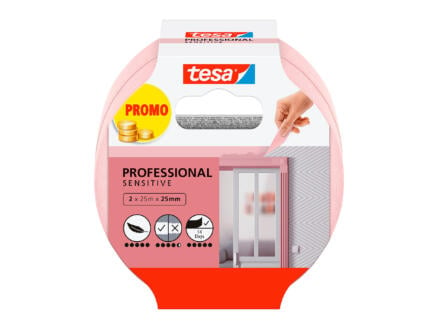 Tesa Professional Sensitive afplaktape 25m x 25mm 2 stuks 1