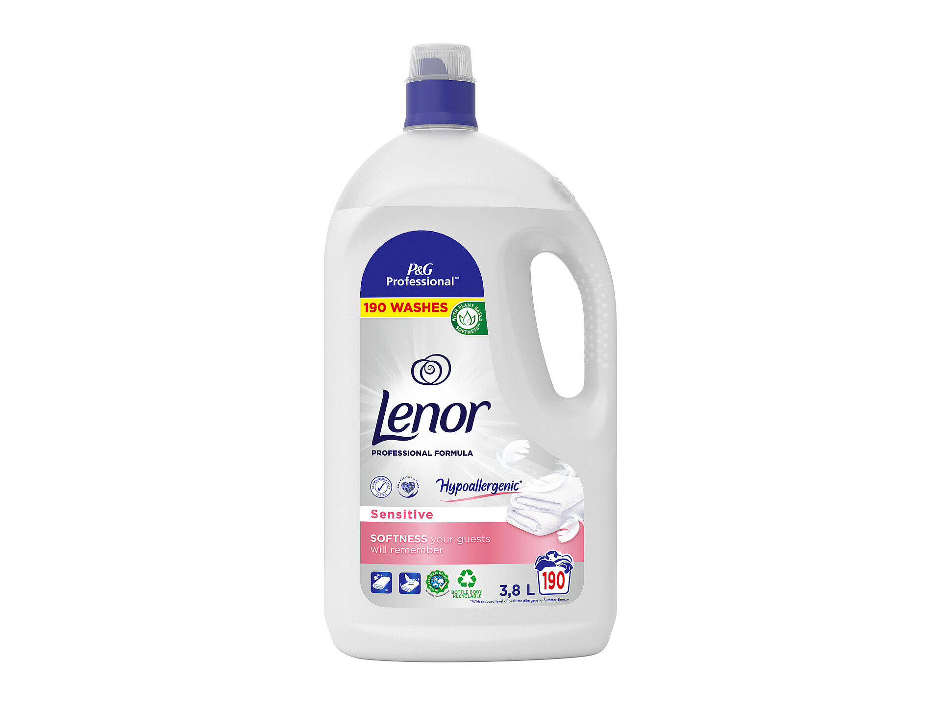 Lenor Professional Sensitive wasmiddel 3,8l hypoallergenic