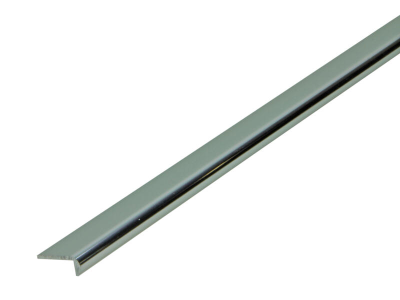 Arcansas Profil d'encadrement 1m 18mm aluminium brillant anodisé
