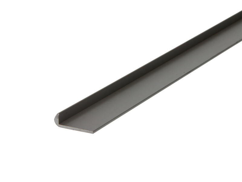 Arcansas Profil d'encadrement 1m 22mm aluminium mat anodisé