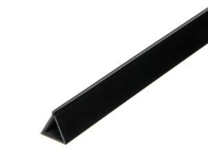 Arcansas Profil flexible 1m 17mm PVC noir