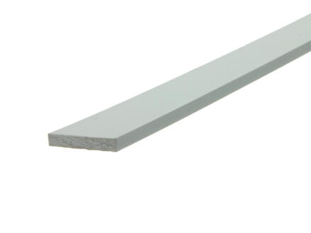 Arcansas Profil plat 1m 30mm 5mm PVC blanc