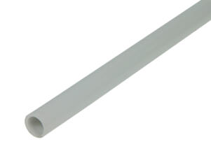 Arcansas Profil tube rond 1m 16mm PVC blanc