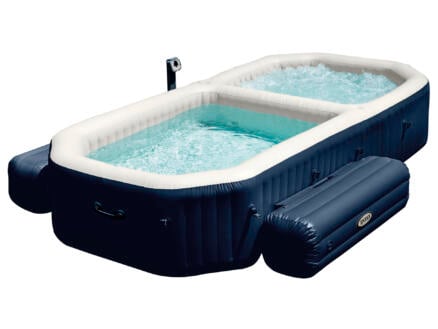 Intex Pure Spa Bubble Therapy jacuzzi 386x183 cm 4 personen + zwembad 1