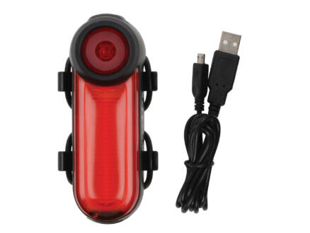 Nite Ize Radiant 125 lampe de vélo arrière LED rechargeable rouge 3 fonctions 1
