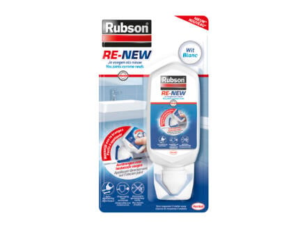 Rubson Renew mastic silicone sanitaire 80ml blanc 1