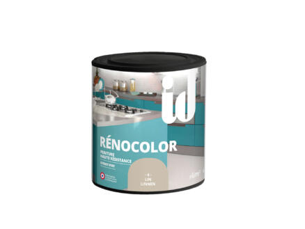 Rénocolor peinture rénovation bois et MDF 0,45l lin