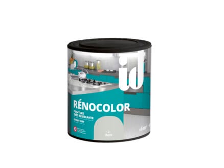 Rénocolor renovatieverf hout en MDF 0,45l inox 1