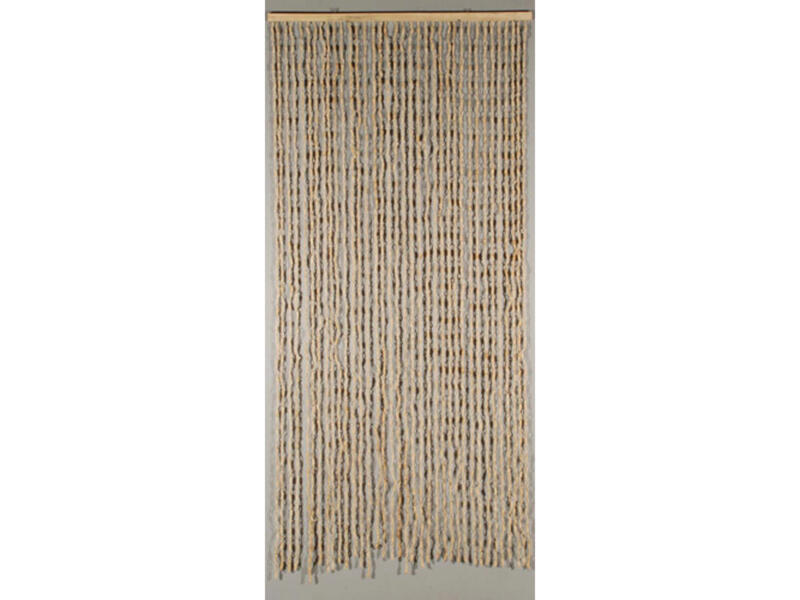 Confortex Rideau de porte Nuage Blanc 90x200 cm naturel