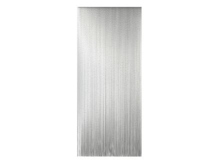 Sun-Arts Roma deurgordijn 90x210 cm transparant en zwart 1