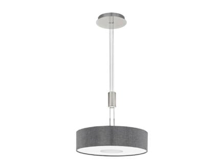 Eglo Romao suspension LED 24W dimmable nickel mat/gris 1