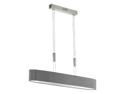 Eglo Romao suspension LED 6x4 W dimmable nickel mat/gris 1