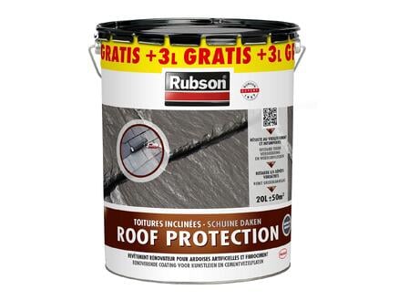 Rubson Roof protection coating 20l + 3l gratuit anthracite 1