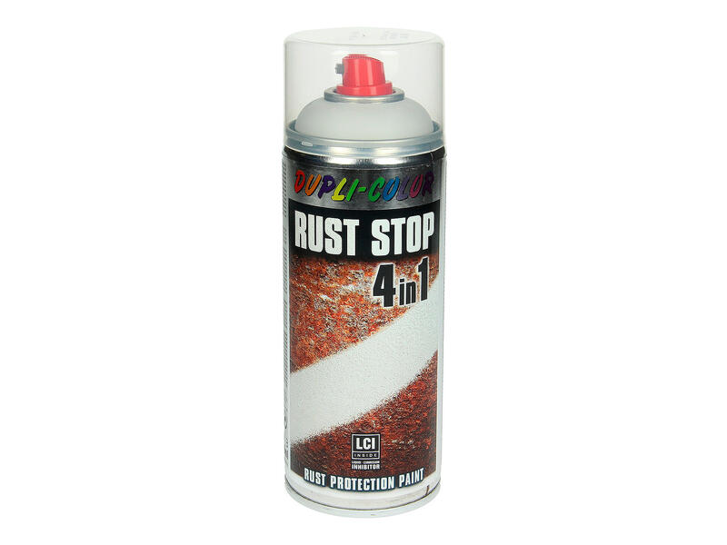 Rust Stop Rx5 Dupli Color Rust Stop 4-in-1 anti-roestlak 0,4l lichtgrijs | Hubo