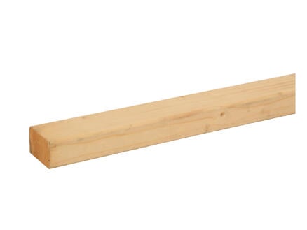 SLS-keper houten plank geschaafd 38x58 mm 270cm vuren 1
