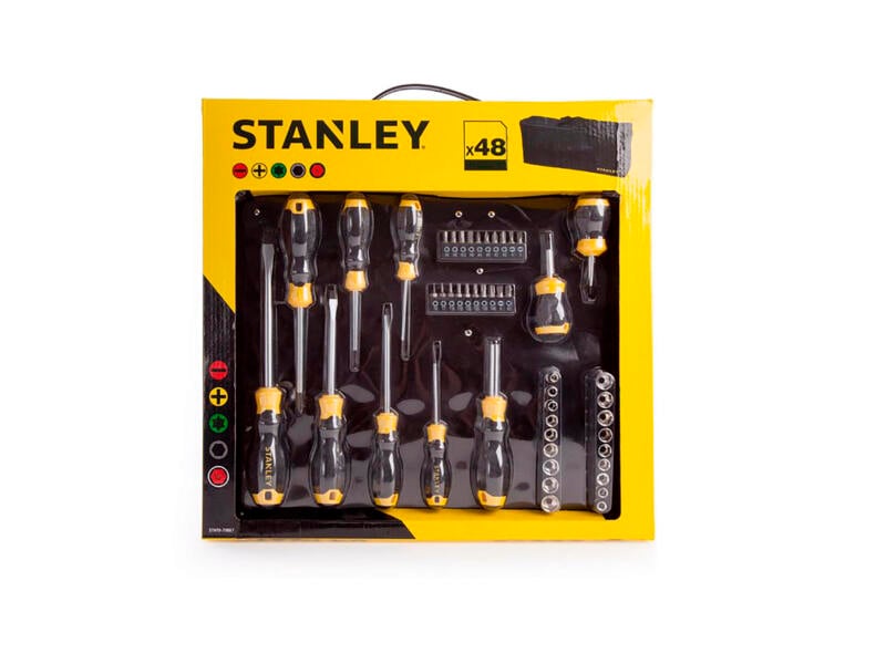 Stanley STHT0-70887 Essential schroevendraaierset 48-delig