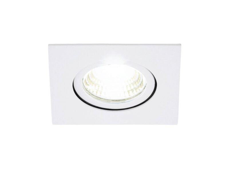 Eglo Saliceto spot LED encastrable carré 6W dimmable orientable blanc neutre