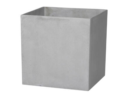 Sandstone bac à fleurs 30x30 cm gris ciment 1