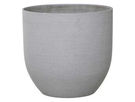 Sandstone bac à fleurs 33cm gris cément 1