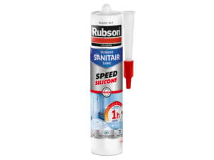 Rubson Sanitair Saine mastic silicone speed 300ml blanc