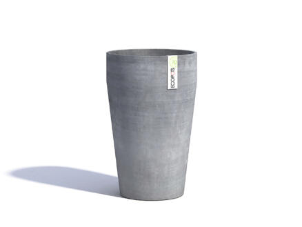 Ecopots Sankara XL pot à fleurs conique 45cm bluestone 1