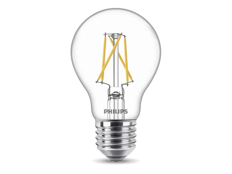 Philips SceneSwitch LED peerlamp filament E27 7,5W