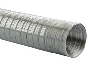 Renson Semidec flexibel 100mm 1,5m aluminium