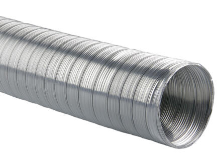 Renson Semidec flexibel 125mm 1,5m aluminium 1