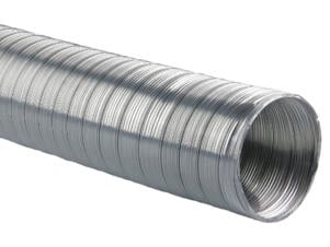 Renson Semidec flexibel 130mm 1,5m aluminium