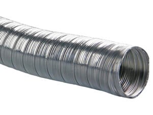 Renson Semidec flexibel 90mm 1,5m aluminium