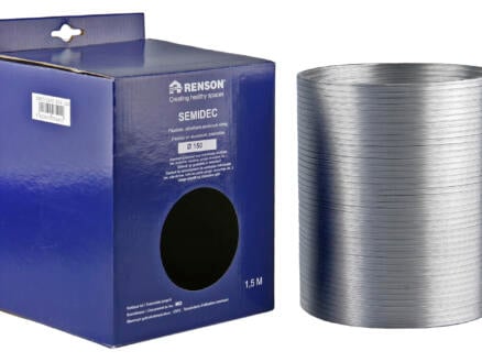 Renson Semidec gaine flexible 150mm 1,5m aluminium