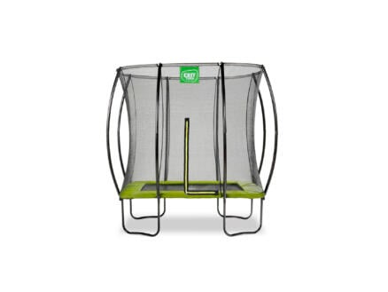 Silhouette trampoline 153x214 cm + veiligheidsnet groen 1