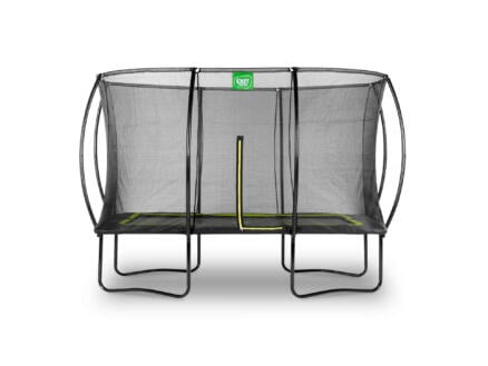 Silhouette trampoline 244x366 cm + veiligheidsnet zwart 1