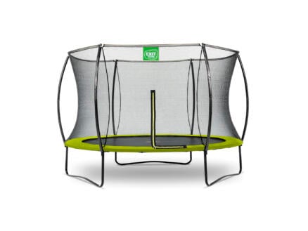 Silhouette trampoline 305cm + filet de sécurité vert 1