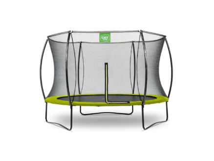 Silhouette trampoline 305cm + veiligheidsnet groen 1