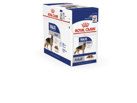 Royal Canin Size Health Nutrition Adult Maxi hondenvoer 140g 10 stuks 1
