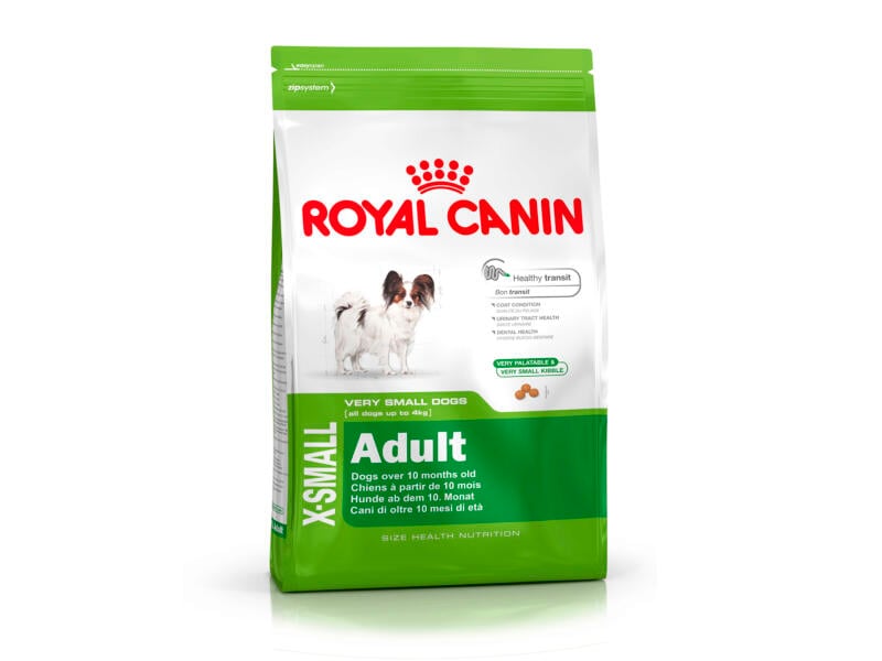 Royal Canin Size Health Nutrition Extra Small Adult croquettes chien 1,5kg