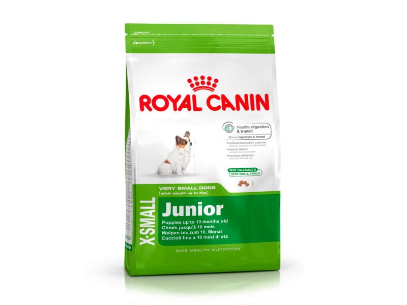 Royal Canin Size Health Nutrition Extra Small Junior croquettes chien 1,5kg