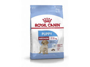 Royal Canin Size Health Nutrition Medium Puppy croquettes chien 4kg