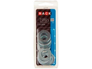 Mack Sluitringen 15x28 mm verzinkt 8 stuks