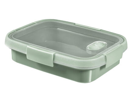 Curver Smart to Go Eco lunchbox 0,7l rechthoekig + bestek 1