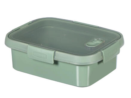 Curver Smart to Go Eco lunchbox 1l rechthoekig + bestek 1