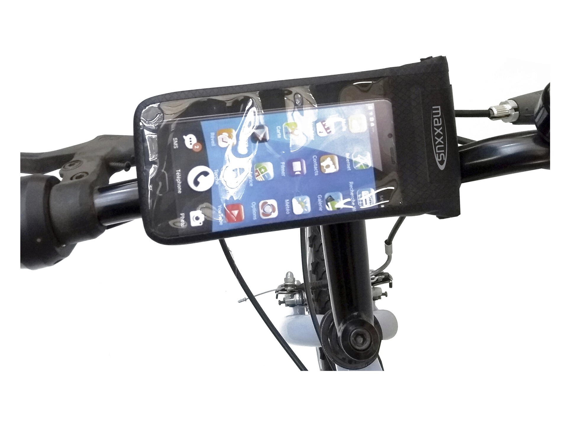 Dankzegging Oefening Dodelijk Maxxus Smartphonehouder fiets waterdicht zwart | Hubo