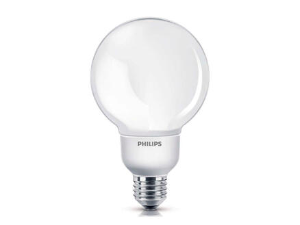 Philips Softone ampoule globe économique E27 12W 1