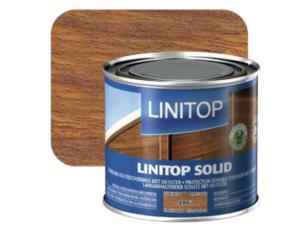 Linitop Solid beits 0,5l midden eik #286 1