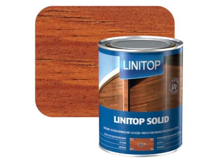 Linitop Solid beits 1l teak #282 1